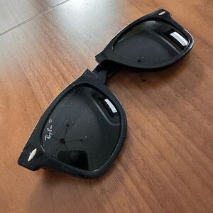 Ray-Ban Polarized Black Sunglasses temples and lenses for parts